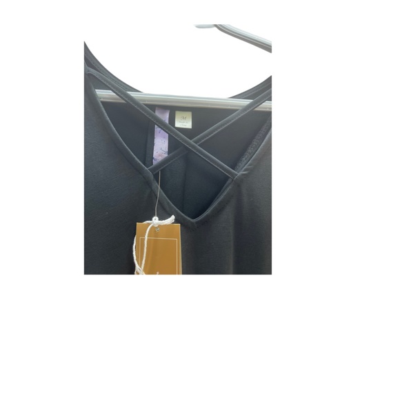 Alya long sleeve v-neck tunic/ short dress NWT sz M - Picture 2 of 4